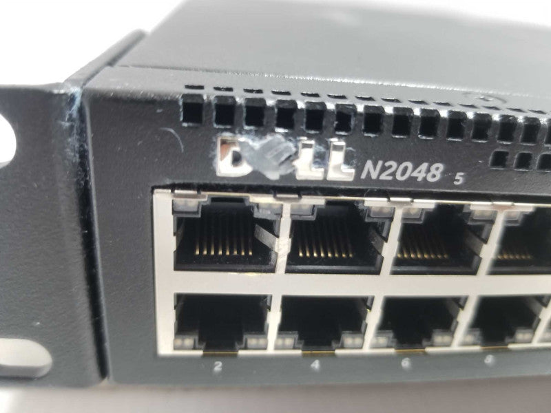 Dell N2048 Ethernet Switch with Rack Ears 48 Ports Layer 3 2x 10G SFP+, QTY ~