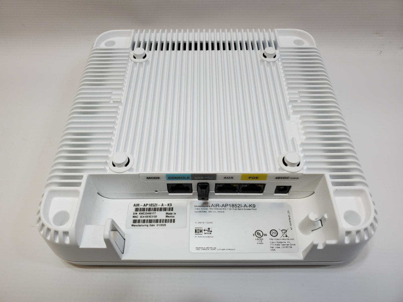 Cisco AIR-AP1852I-A-K9 Aironet 1852 Series 802.11ac Dual Band Access Point (