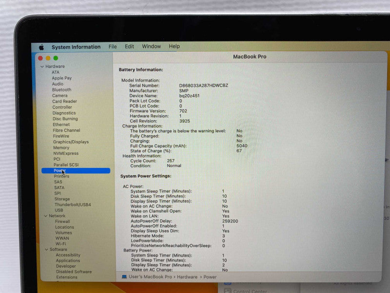 2017 MacBook Pro 15-inch TouchBar with Intel i7 CPU 16GB RAM & 500GB Storage  -