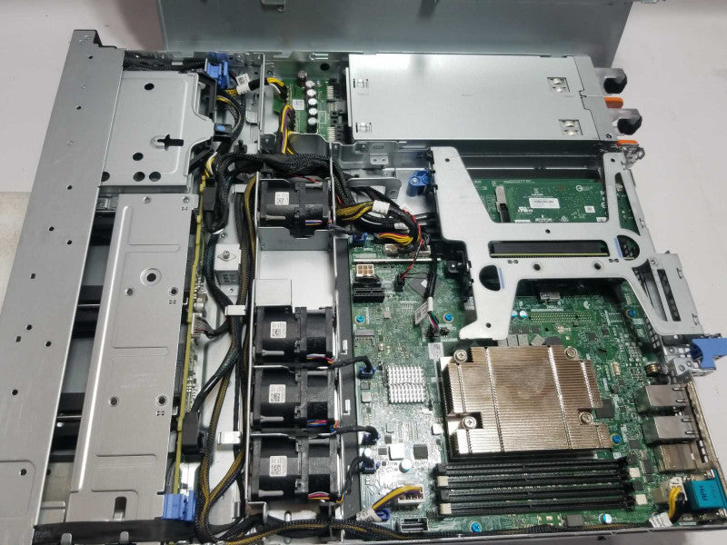 DELL POWEREDGE R340 1x E-2124 3.30GHz QC/ NO RAM, NO HDDS/CADDIES, AS-IS ~