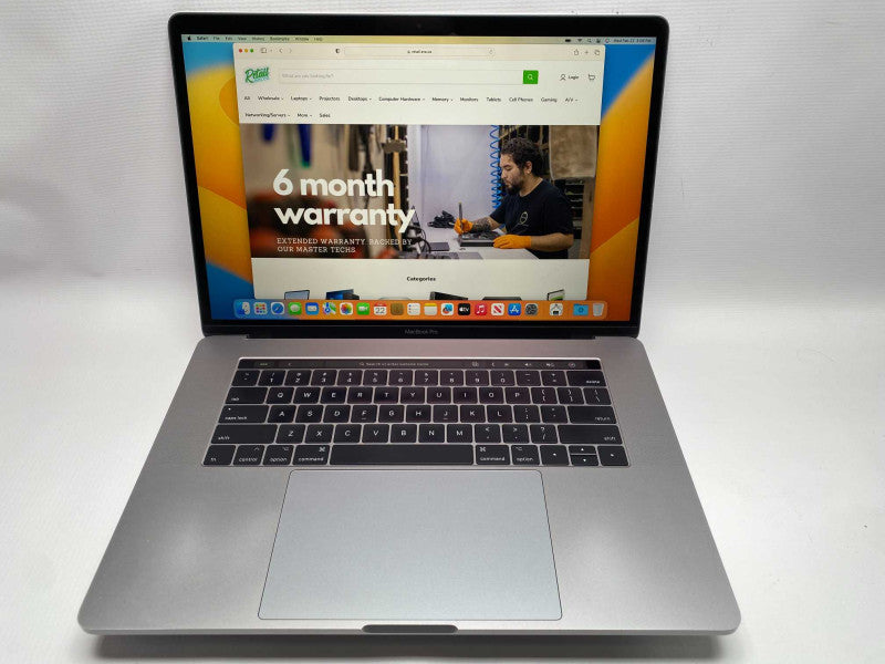 2017 Macbook Pro 15-inch TouchBar with Intel i7 CPU 16GB RAM & 500GB Storage -