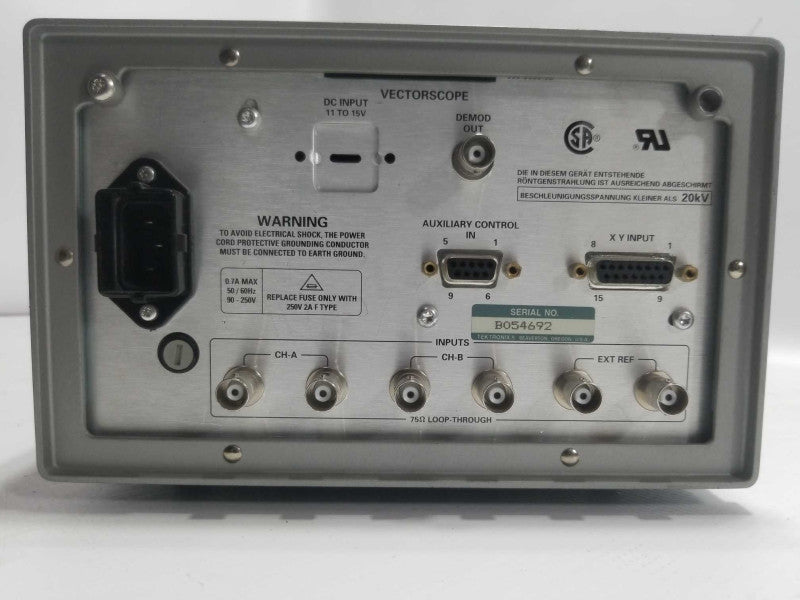 Tektronix 1720 Vector Scope ~