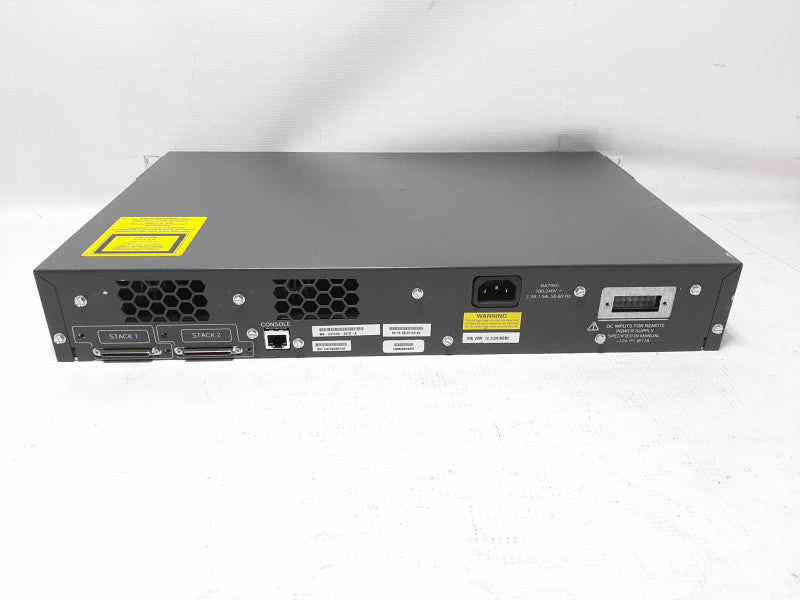 CISCO 3750G WS-C3750G-24TS-S 10/100/1000 ports Catalyst w/ ipservices IOS Rack $