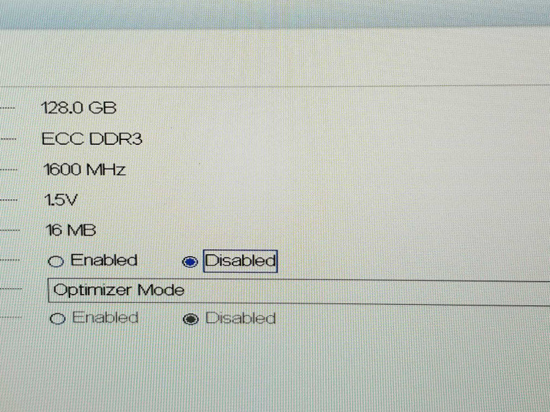 Dell PE R820 4x E5-4650 2.70Ghz 8C/128GB, NO RAID, No HDDs, 2x PSUs ~