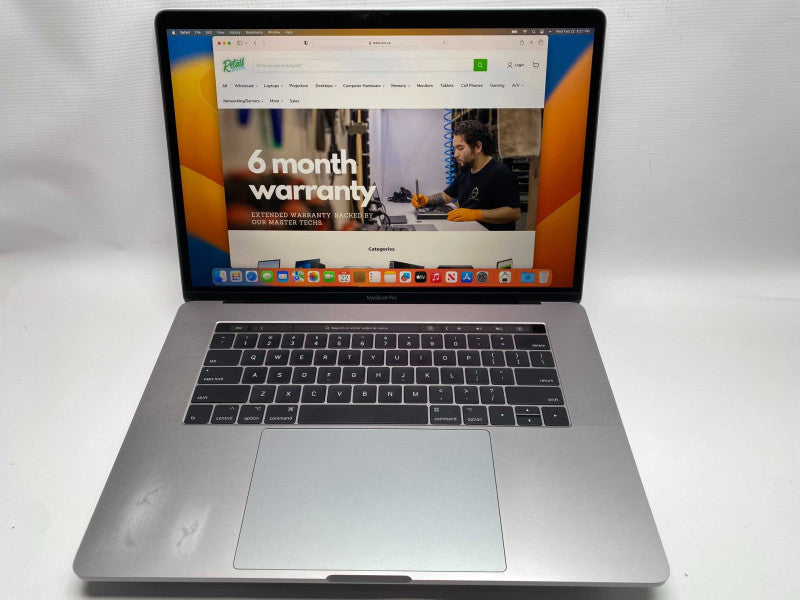 2017 MacBook Pro 15-inch TouchBar with Intel i7 CPU 16GB RAM & 500GB READ  -
