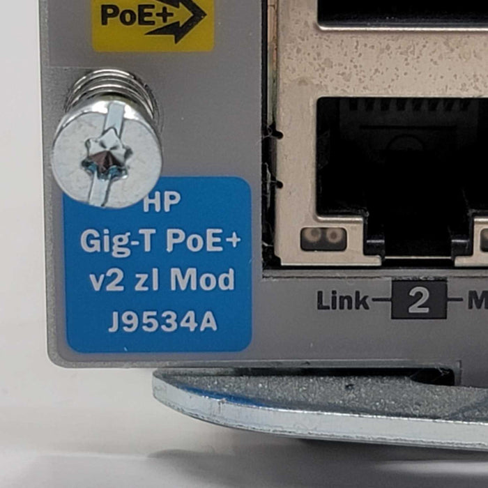 HP ProCurve J9534A 24-port Gig-T POE+ V2 ZL 10/100/1000 Switch Module =