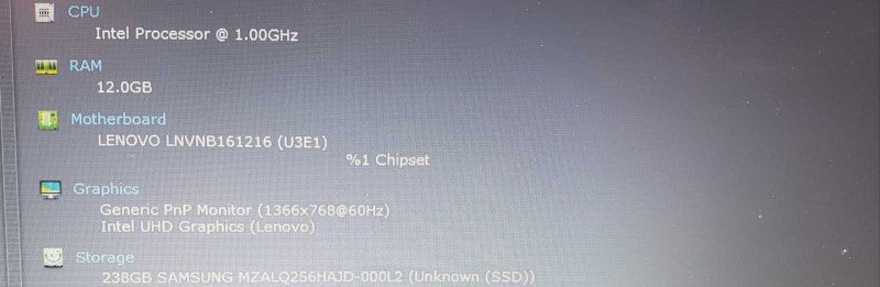 Lenovo IdeaPad 3 15.6\\" 256GB SSD Core i5 10th Gen 12 GB RAM )