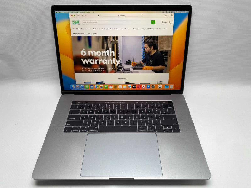 MacBook Pro 15-inch TouchBar 2017 with Intel i7 CPU 16GB RAM & 500GB Storage -