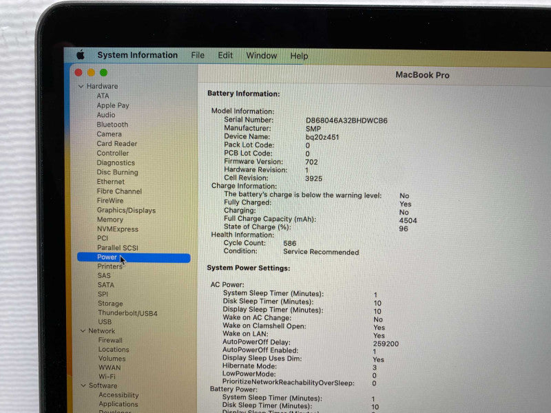 MacBook Pro 15-inch TouchBar 2017 with Intel i7 CPU 16GB RAM & 500GB READ  -