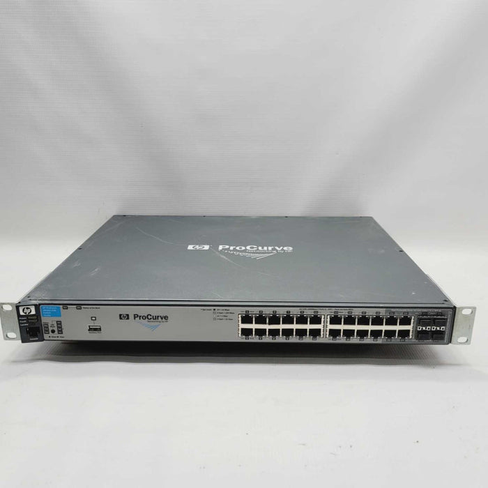 HP ProCurve 2910al-24G 24 Port Network Switch J9145A /w Rack Mount Ears =