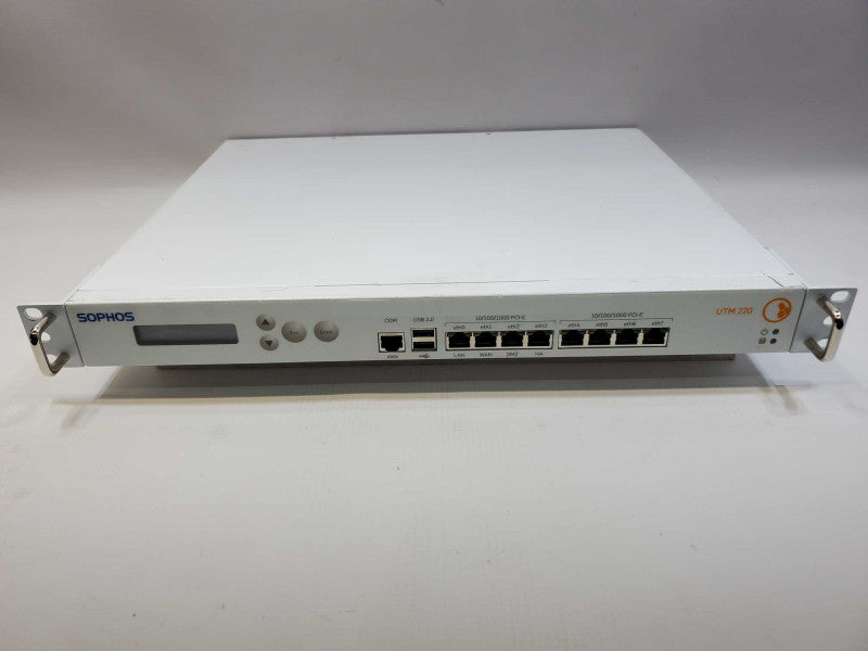 Sophos UTM 220 8-Port Firewall Gateway Network Switch Gigabit Rev.5 (