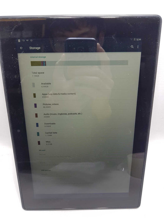 Dell Intel tablet T14G Venue 10 5050 16GB Unlocked Factory Reset #