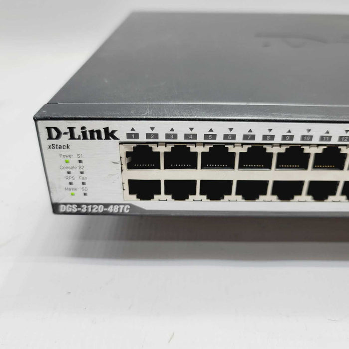 D-Link xStack DGS-3120-48TC Ethernet Switch =