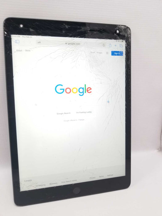 Apple iPad 9th Gen 10.2â 64GB A2602 WiFi Only Space Grey, READ* ~