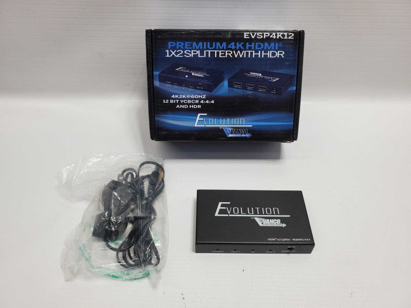 Vanco Evolution Premium 4k HDMI 1x2 Splitter EVSP4K12 |