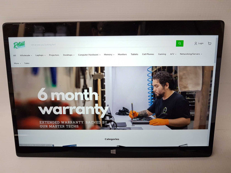 Dell Tablet T02H001 Pro Latitude M5-6Y54 @ 1.10ghz / 8gb ram / 256gb ssd #