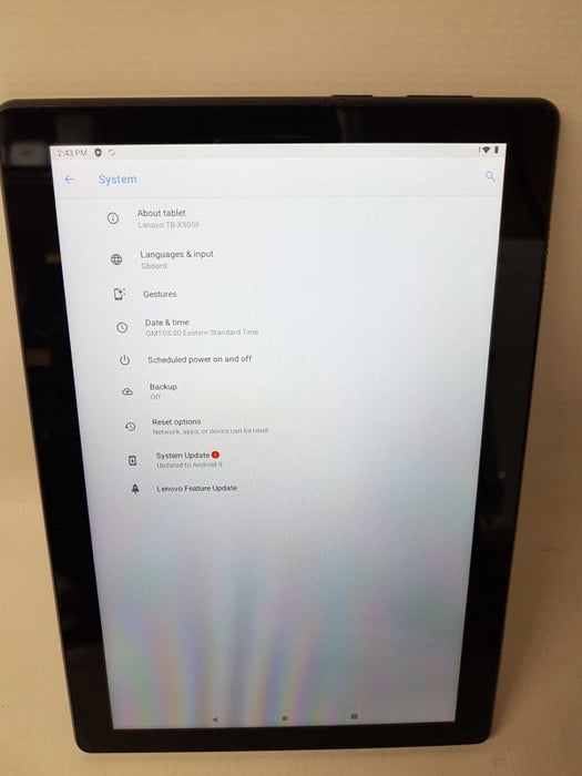 Lenovo TB-X505F Tab M10 32GB 10.1\\" 2GB ram snapdragon 429 CPU #