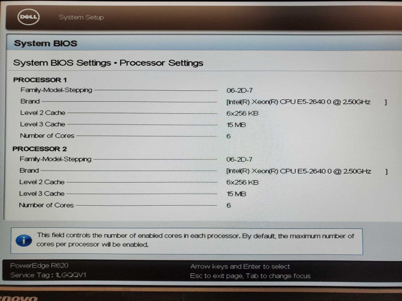 Dell PowerEdge R620 2x Xeon E5-2640 @ 2.5GHz 128GB DDR3 4x 2.5\\" No HDD/Raid (