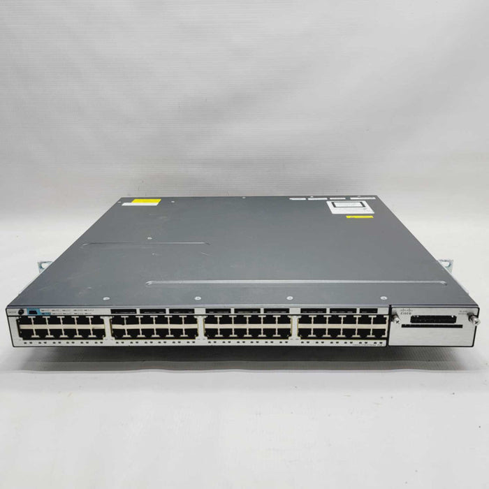Cisco Catalyst WS-3750X-48PF-S V06 48 Port PoE+ Switch - READ =