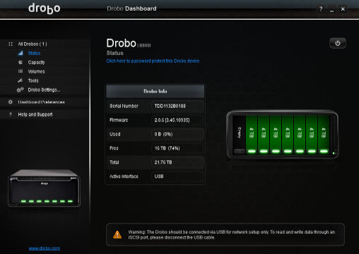 DATA ROBOTICS Drobo B800i 8x 3.5\\" 24TB HDD (