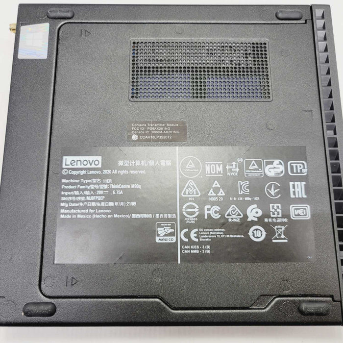 Lenovo ThinkCentre M90Q Tiny i5-10500t 16Gb RAM 512GB SSD Wi-Fi =