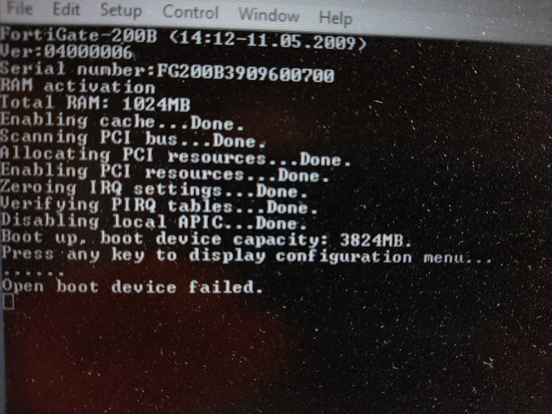 Fortinet FortiGate FG-200B-PoE Firewall Security Appliance 16 Port READ $