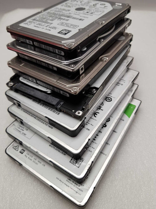 1TB SATA 2.5 Slim HDDs for laptops- Mixed Brands- QTY