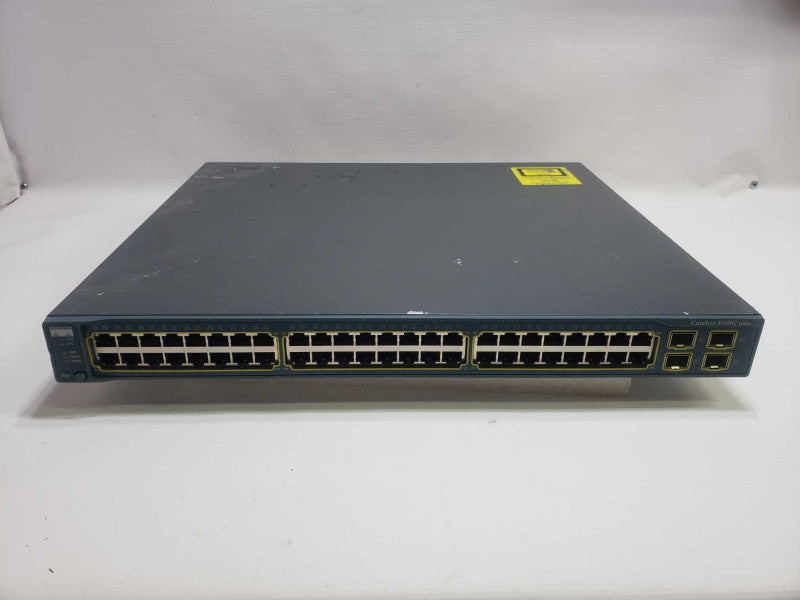 Cisco WS-C3560G-48PS-S 48 Port PoE 3560G Gigabit Switch 3560G *READ* )
