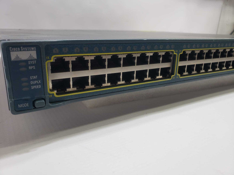 Cisco WS-C3560G-48PS-S 48 Port PoE 3560G Gigabit Switch 3560G *READ* )