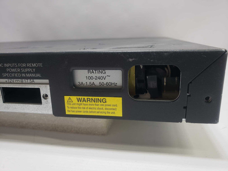 Cisco WS-C3560G-48PS-S 48 Port PoE 3560G Gigabit Switch 3560G *READ* )