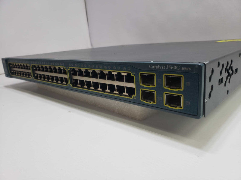 Cisco WS-C3560G-48PS-S 48 Port PoE 3560G Gigabit Switch 3560G *READ* )