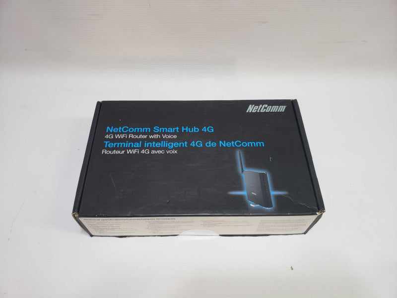 NetComm Smart Hub 4G WiFi Router with Voice Factory Sealed )