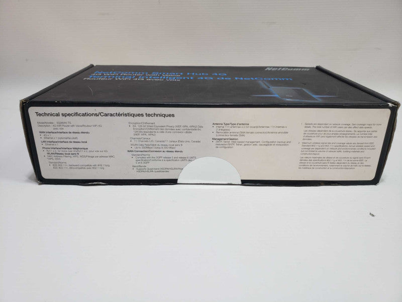 NetComm Smart Hub 4G WiFi Router with Voice Factory Sealed )