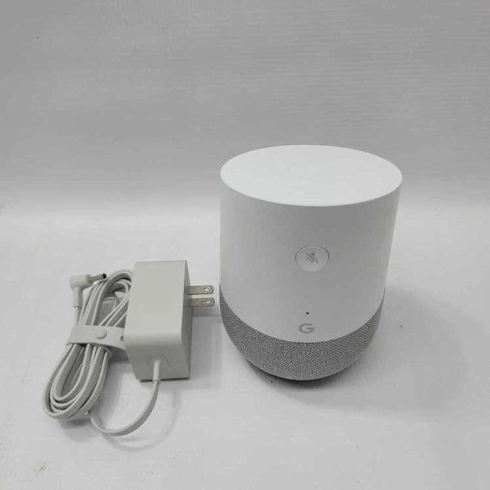 Google Home Smart Assistant - White Slate Used IN BOX MFG:2018 =