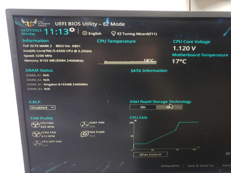 Custom PC i5-6500 8 GB DDR4 RAM *READ )