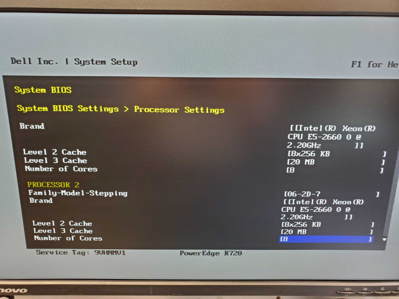 Dell PowerEdge R720 2x Xeon E5-2660 2.2GHz 64GB DDR3 8x3.5\\" No HDD H710 Mini (