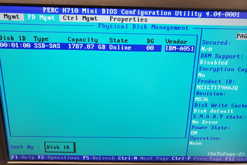 Dell PowerEdge R720 2x Xeon E5-2609 @ 2.4GHz - 32GB DDR3 - 2TB SSD - H710 Mini (