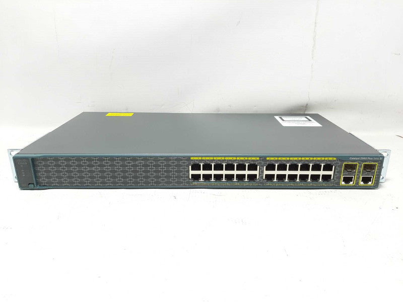 Cisco WS-C2960+24TC-S V02 24-Port Switch Catalyst 2960 Plus Series SI READ $