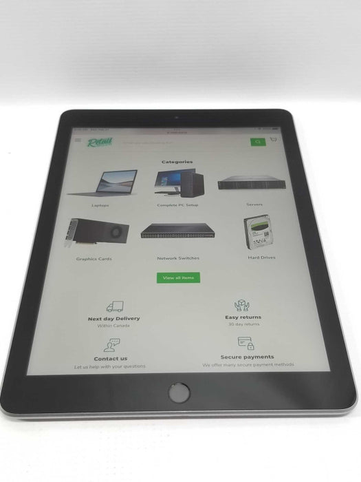 Apple iPad A1893 6th Generation 9.7\\"- Wi-Fi Only - Good Condition ~