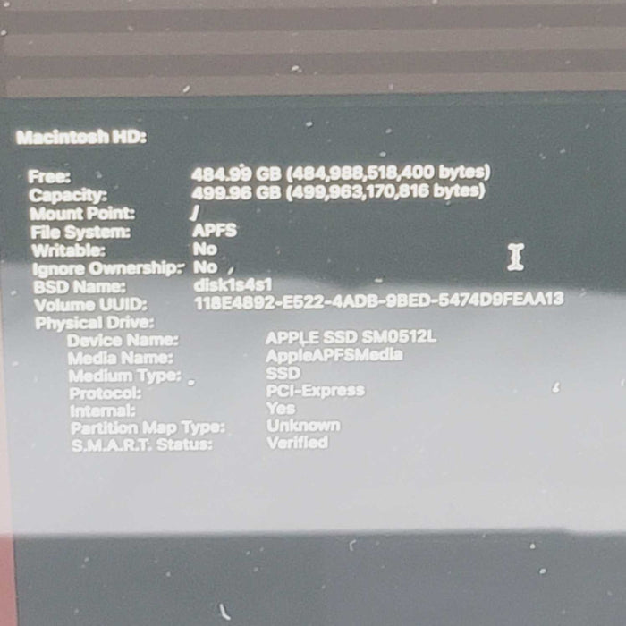 2017 MacBook Pro 15-inch TouchBar with Intel i7 CPU 16GB RAM & 500GB Storage =