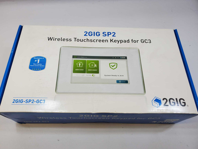 2GIG-SP2-GC3 Wireless Secondary Touchscreen Keypad  (