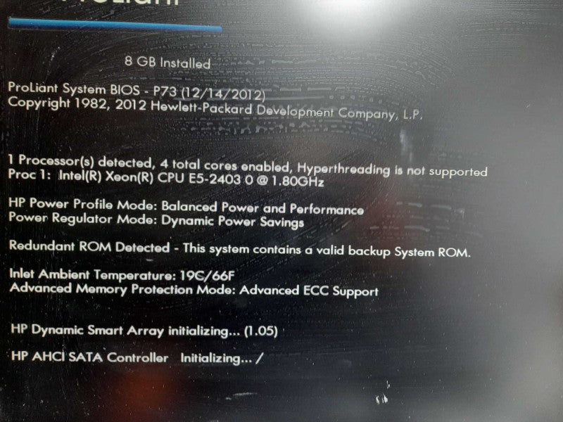 HP ProLiant DL360e Gen8 Xeon E5-2403 8GB RAM B120i RAID PSU No HDD 3.5\\" $