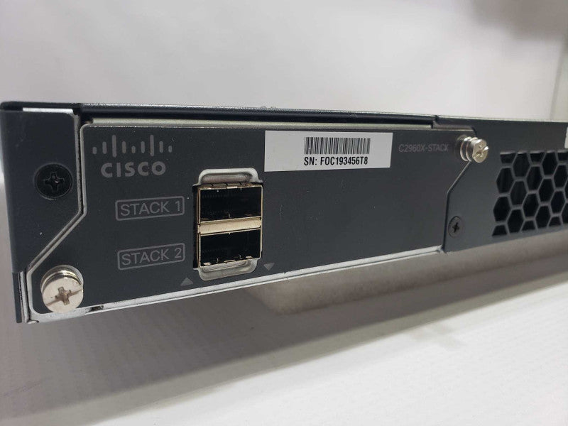 Cisco WS-C2960X-48FPD-L 48 POE+ GE+2 10G SFP+, LAN BASE (740W) *READ* )