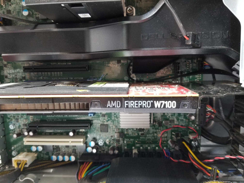 DEll Precision T5810, Xeon E5-1607v3 3.1GHz, 32GB DDR4, FirePro W7100, Read _
