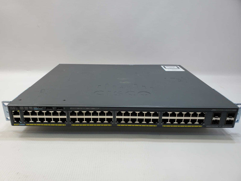 Cisco WS-C2960X-48FPS-L 2960-X Series 48-Port Gigabit Switch [Read] (