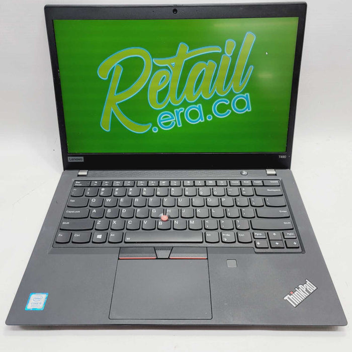 Working Lenovo T490 14\\" FHD Laptop i5-8265U CPU 12GB RAM 256GB SSD =