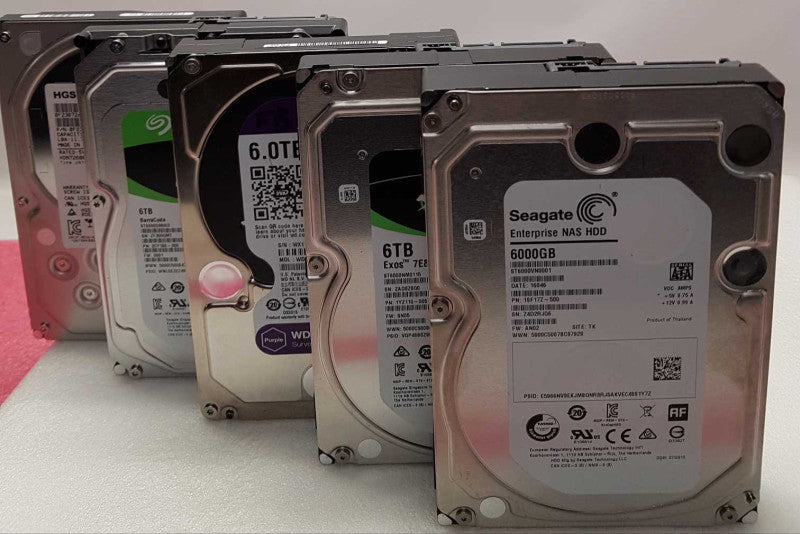 6TB 3.5\\'\\' SATA HDD Mixed Brands - QTY