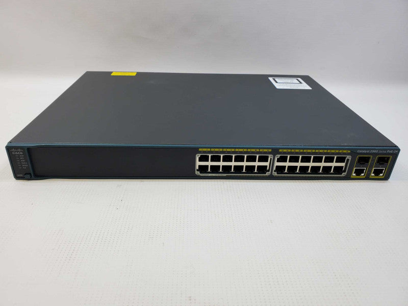 Cisco Catalyst 2960 WS-C2960-24PC-L 24-Port Fast Managed PoE Ethernet Switch  (
