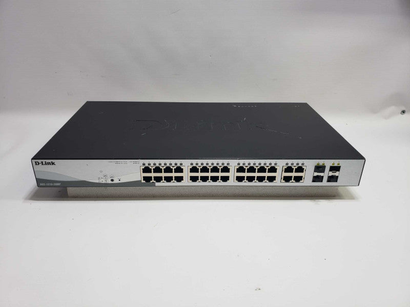 D link DGS-1210-28MP 28 Port Network Switch *READ* )