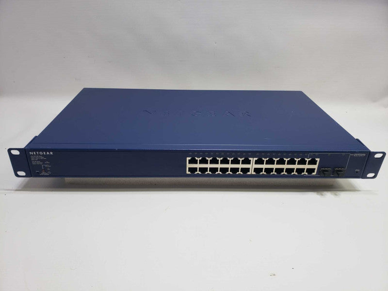 NetGear ProSafe GS724TP 24-Port Gigabit Managed Ethernet Smart Switch )